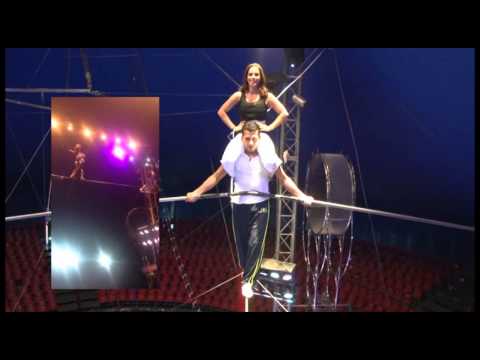 TVC Show Time: Paola Lazzaroni cumple reto de altura en el circo