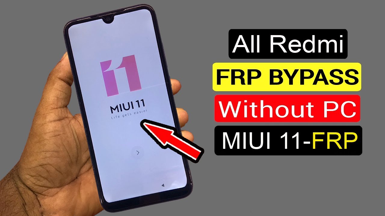 All Xiaomi Redmi Miui 11 Frp Unlock & Google Account All Xiaomi Redmi Miui 11 Frp Unlock & Google Account