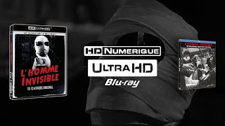 Lhomme Invisible The Invisible Man, 1933 Comparatif 4K Ultra Hd Vs Blu-Ray