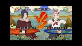 Naruto Shippuden Ultimate Ninja Storm 3 Full Burst - Itachi Vs Sakura