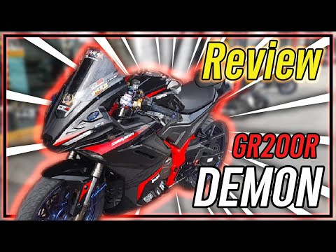 รีวิว DEMON GR200R รีวิวจากเจ้าของร้านเเต่งรถ เเต่งเต็มเป็นเเสน!!! เพียวคาร์บอนเเท้!!!!