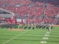 Ohio University Bobcat tackles Brutus Buckeye, 9/18/10