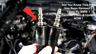 BMW E60 M5 / S85 Vanos solenoid Removal