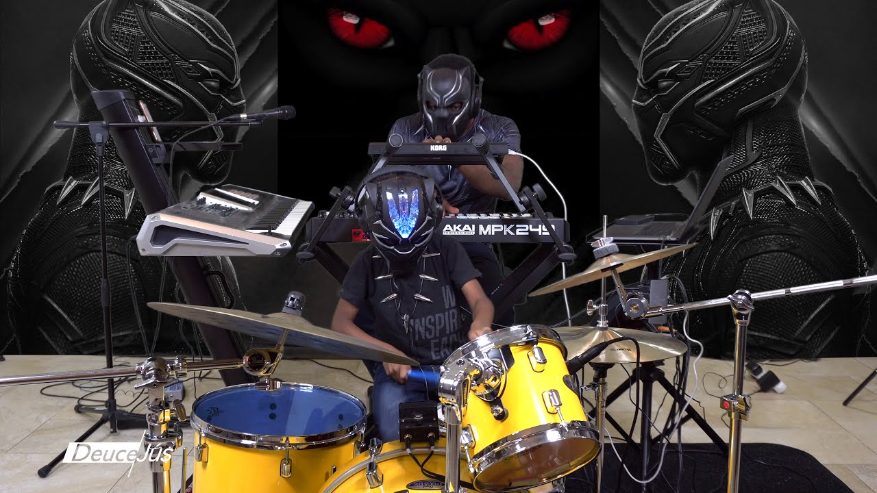 Father and Son Jam Session | Black Panther Pray for Me