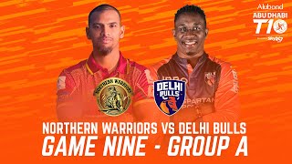 Match 9 HIGHLIGHTS I Northern Warriors vs Delhi Bulls I Day 3 Abu Dhabi T10 I Season 4