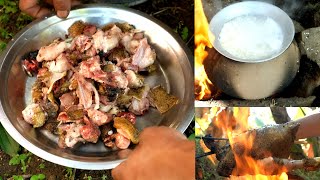 Play this video village chicken curry in the lunch  nepali village kitchen  Natural village cooking 