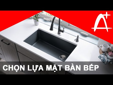 Mặt bàn bếp: nên chọn loại vật liệu nào?