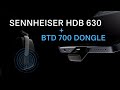 Get hi-res audio on the go. Connect your HDB 630 to the BTD 70...
