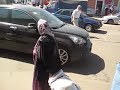 Харьковская бабулька избила водителя ТП