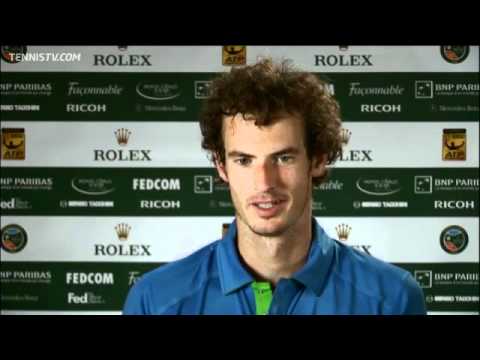 マレー Monte Carlo 2011 Thursday Interview