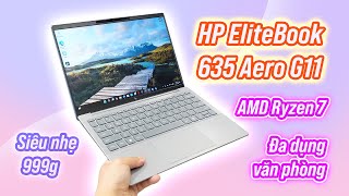 Laptop 999G Rất Nhẹ Cho Doanh Nghiệp Hp Elitebook 635 Aero G11