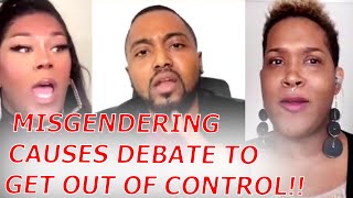 Misgendering Causes HEATED DEBATE Against Two Transwomen On Kids Transitioning To GO OFF THE RAILS!