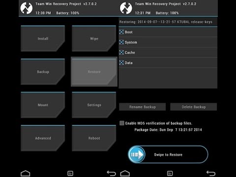 Как сделать полный бэкап nexus 7