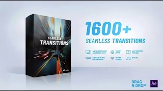 Seamless Transitions Pack Review - 1600+ After Effects Transitions