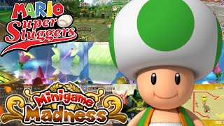 Minigame Madness As Toad Mario Super Sluggers