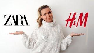 ZARA & H&M AUTUMN / WINTER TRY ON HAUL [UK 16-18]