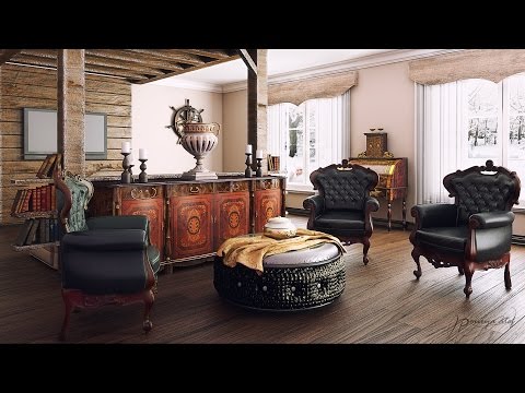 Как в 3d max свет в интерьере Как в 3d max свет в интерьере