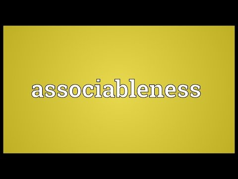 Header of associableness