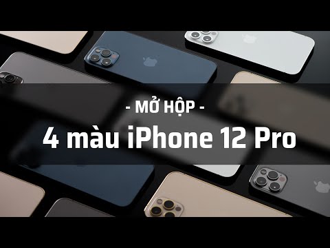 Mở hộp iPhone 12 Pro đủ 4 màu: trắng đẹp nhất
