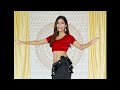 Belly dance tutorial | Hip drop kick and raise | Online dance class | Come, dance with me ! ♥️