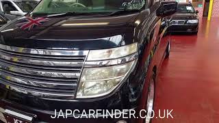 Elgrand Rider Autech. UK SATNAV DVD . @ JAPCARFINDER.CO.UK