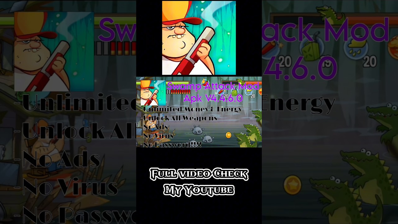 Swamp Attack Mod Apk V.4.4.6.0 #swampattack #swampattack Swamp Attack Mod Apk V.4.4.6.0 #swampattack #swampattack