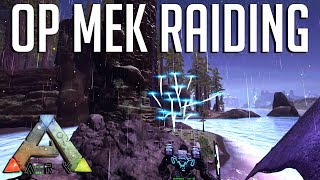 OVERPOWERED Mek Raiding : Official Small Tribe Servers Ark: Survival Evolved