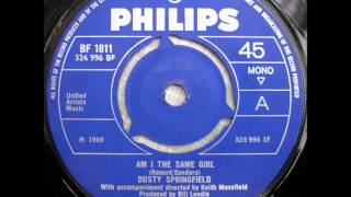 Watch Dusty Springfield Am I The Same Girl video