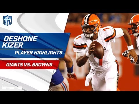 Deshone Kizer S Best Plays Against New York Giants Vs Deshone Kizer S Best Plays Against New York Giants Vs