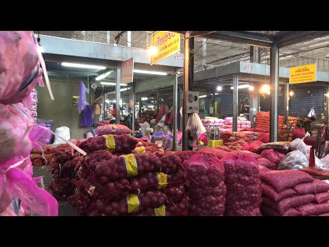 ตลาดไทวันนี้ หอมกระเทียมสวยๆ ร้านเฮียเซี้ยง - พาไปไหน พาไปตลาดไท