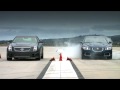 Cadillac CTS-V vs Jag XFR - Drag Race