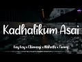 𝗞𝗮𝗱𝗵𝗮𝗹𝗶𝗸𝘂𝗺 𝗔𝘀𝗮𝗶 (Lyrics)  - Kay Kay x Chinmayi x Timmy x Mahathi | Harris Jayaraj /\ #KadhalikumAsai