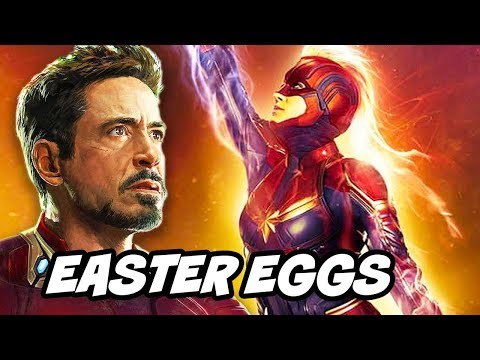 Captain Marvel Avengers Endgame TOP 20 Easter Eggs Breakdown