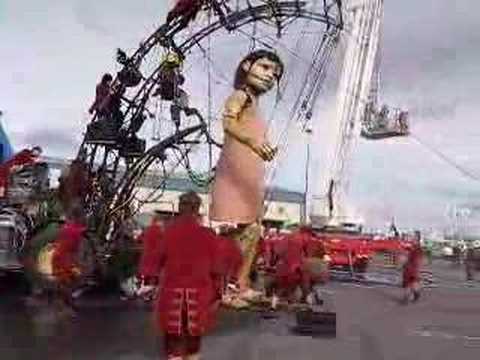 Here she gets out of bed, takes a shower, gets dressed, and walks away 