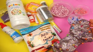FACCIO SLIME CON COSE REGALATE DA VOI! Iolanda Sweets