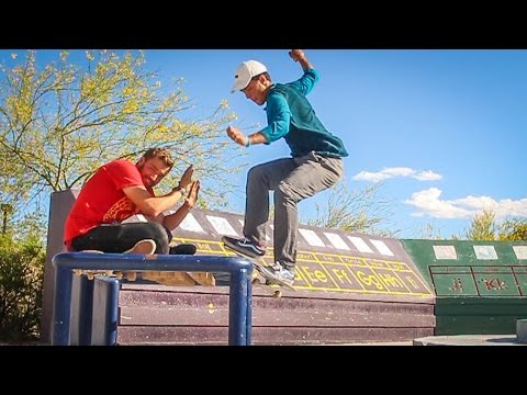 ALMOST DESTROYED HIM! | Dangerously Close Skateboarding