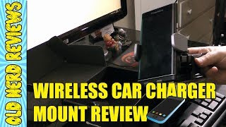 DesertWest Wireless Auto-Clamping Car Charger Mount REVIEW