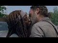 The Walking Dead Season 8 episode 1 - Rick and Michonne Kiss