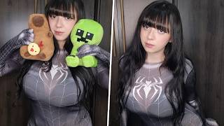 La Spidergirl Entra A Tu Cuarto A Las 3 Am.. Asmr