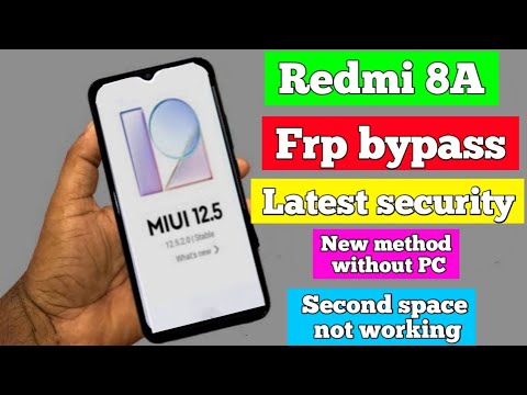 Redmi 8a FRP BYPASS MIUI 12.5 Google account remove MIUI Redmi 8a FRP BYPASS MIUI 12.5 Google account remove MIUI
