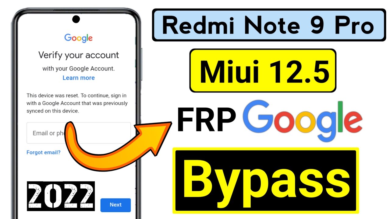 Redmi Note 9 Pro Frp Bypass | Remove Google Account MIUI Redmi Note 9 Pro Frp Bypass | Remove Google Account MIUI