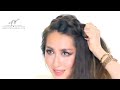★Cute Dutch BRAID into CHUNKY Fishtail Braids Hairstyle | Spring HAIRSTYLES