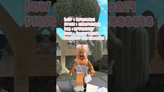 ୨ Bloxburg Outfit Code ˎˊ
