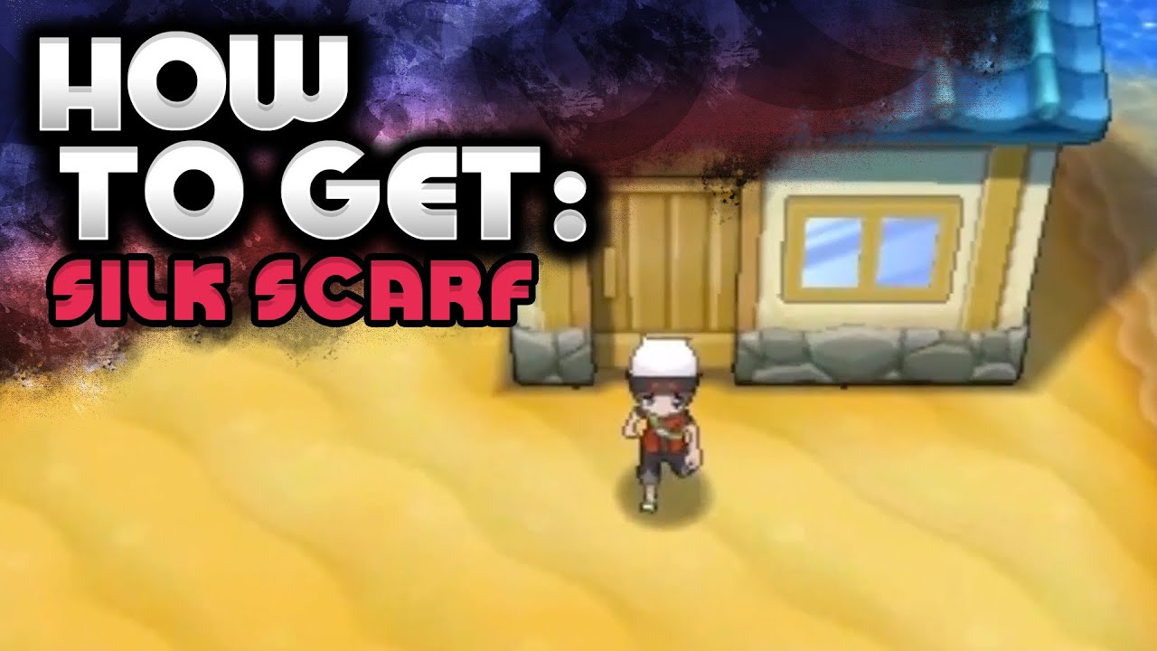 How to Get the Silk Scarf Pokemon Omega Ruby and Alpha Sapphire watch v=5BlBzuDlmMk