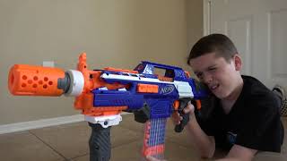 Nerf Blaster Battle! Deadly Rattlesnake Toy Attacks! Ethan Vs. Cole Vs. Vicious 