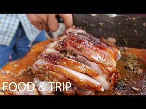 GIÒ HEO NƯỚNG LÁ MÁC MẬT NGON BÁ CHÁY Ở SÀI GÒN