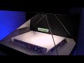 Funky Nintendo Hologram from the 3DS pre-launch event in Bristol