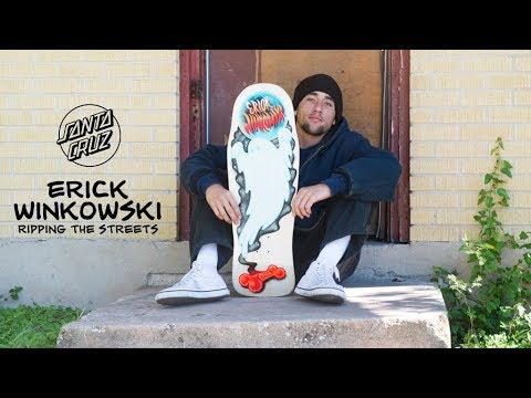 Kickflip Backtail on 10in Board! Winkowski Ripping The Streets