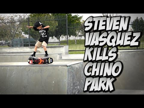 9 YEAR OLD STEVEN VASQUEZ KILLS CHINO PARK WITH FRIENDS !!! VLOG   A DAY WITH NKA