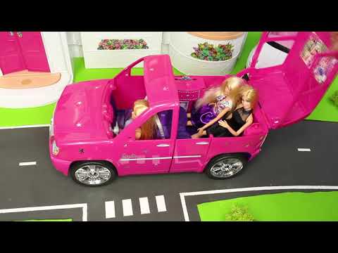 Barbie Dolls: Camper, Cruise Ship, Dreamhouse Airplane & Doll Play Toy Vehicles for Kids